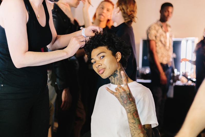 Mihara Yasuhiro Spring/Summer 2018 Backstage