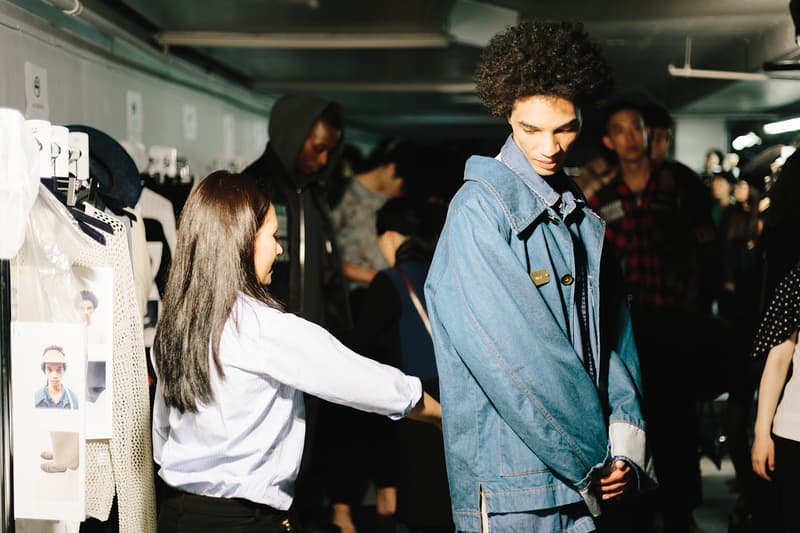 Mihara Yasuhiro Spring/Summer 2018 Backstage