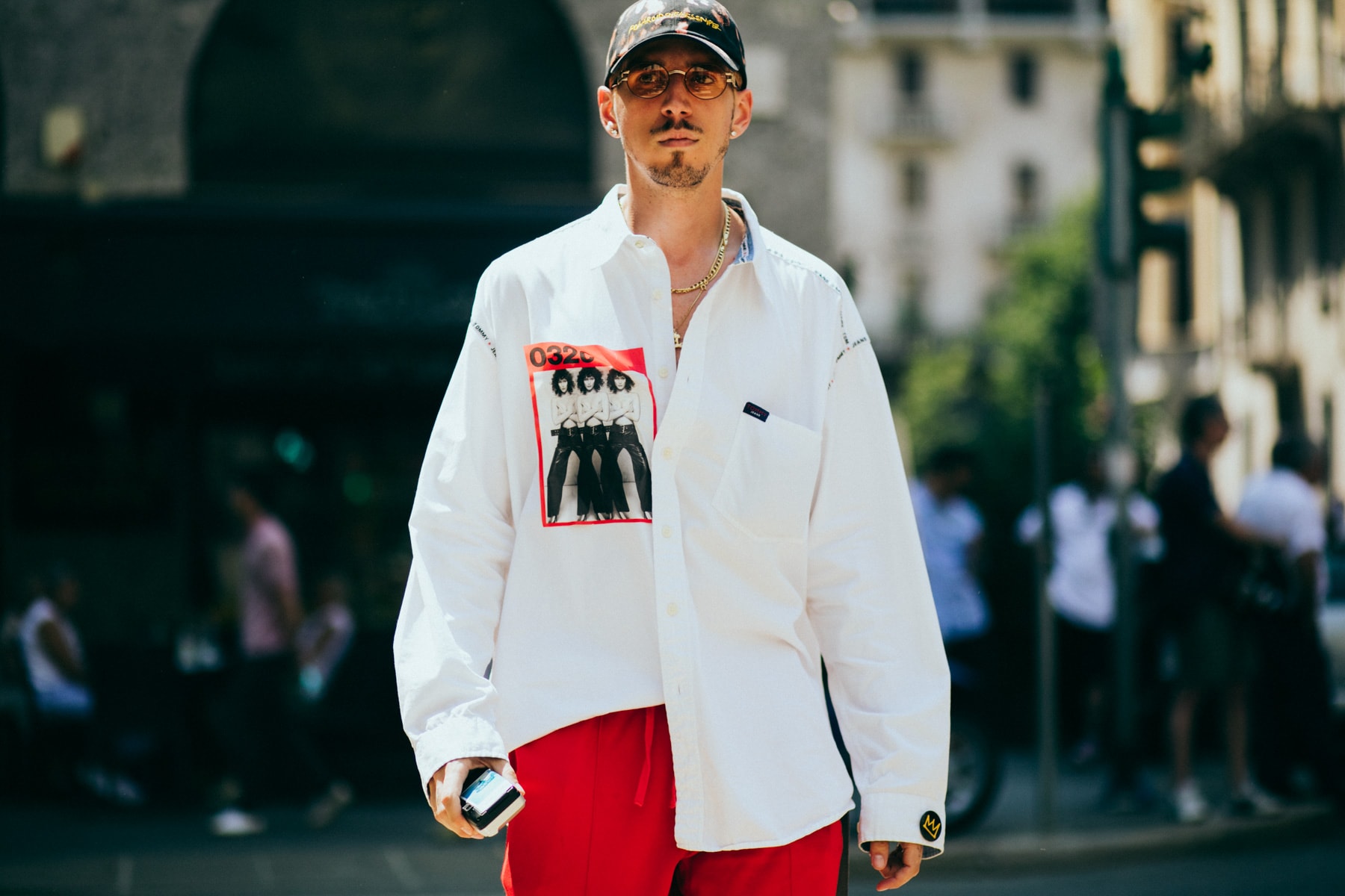 Street Style From Day 1 of Milan 2018 Spring/Summer Presentations