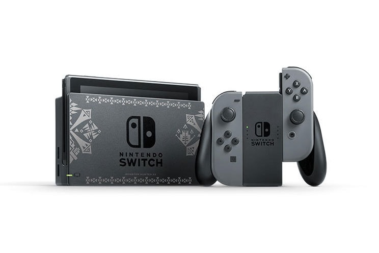 Nintendo Unveils a 'Monster Hunter XX' Limited Edition Switch Console