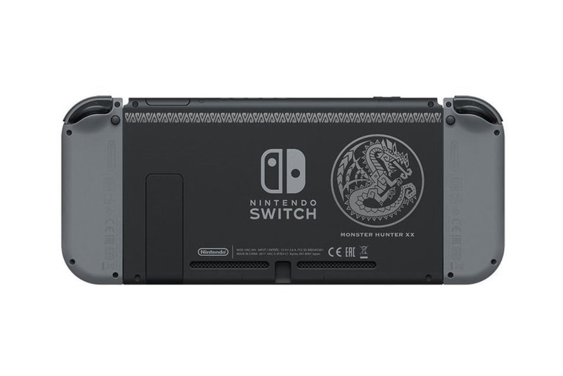 Nintendo Monster Hunter XX Themed Switch Console