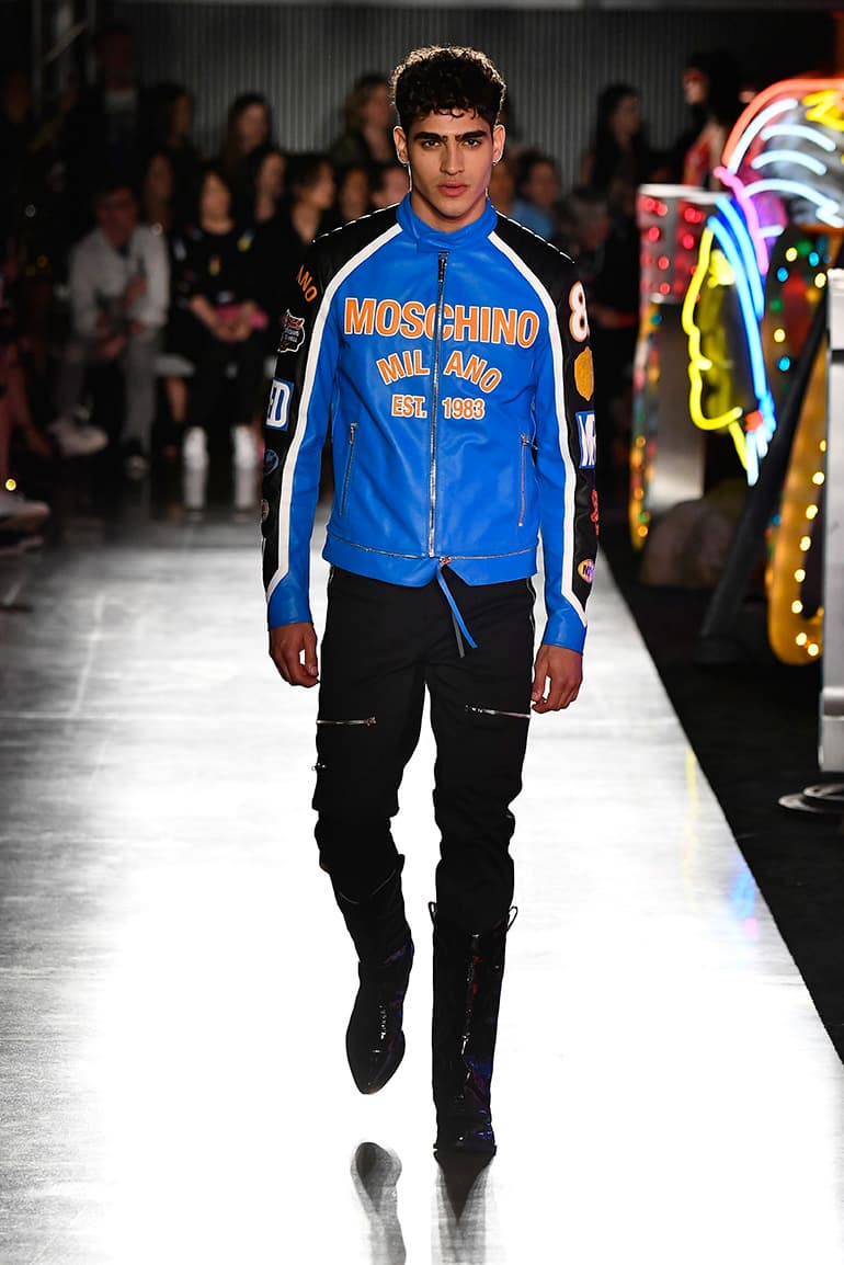 Moschino 2018 Spring/Summer at London Fashion Week Men's