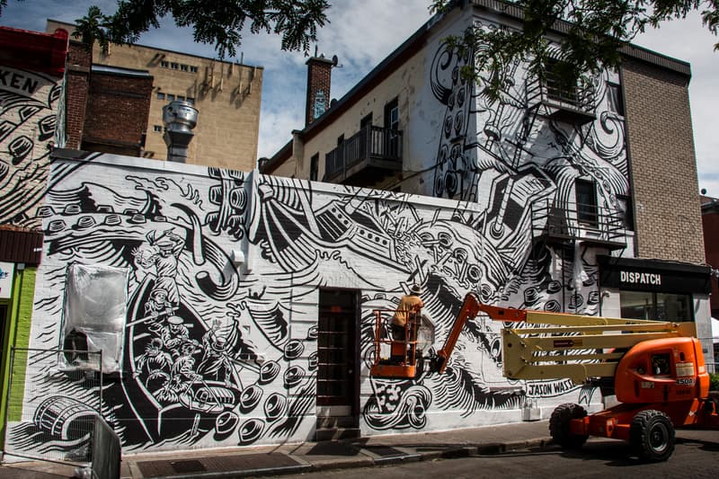 MURAL Festival 2017 Street Art Recap Artwork Felipe Pantone Ron English 1010 Mad C Fintan Magee
