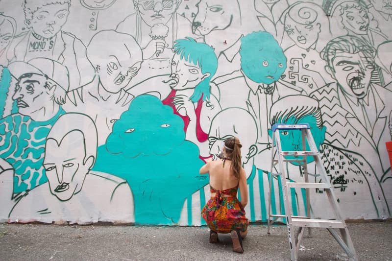 MURAL Festival 2017 Street Art Recap Artwork Felipe Pantone Ron English 1010 Mad C Fintan Magee