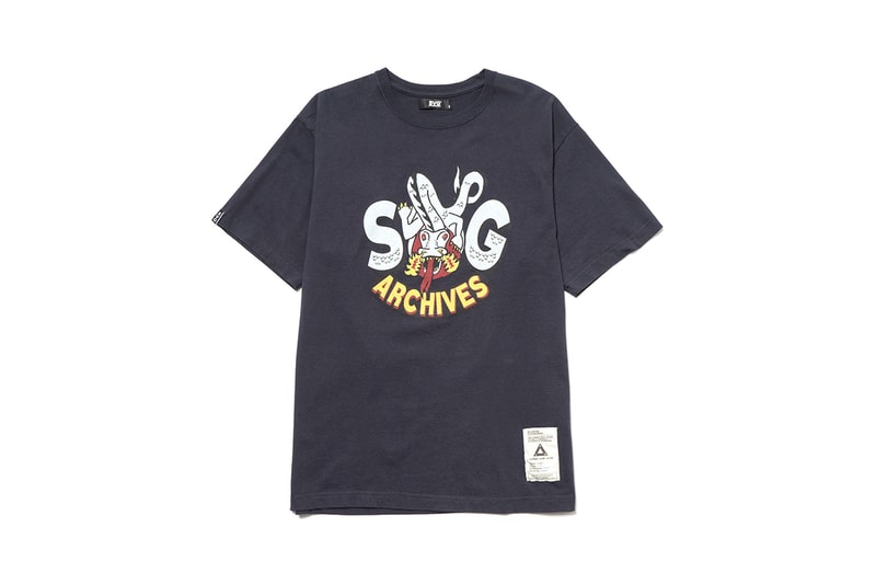 NEIGHBORHOOD New SVG Archives Line T-Shirts Dragon Bad Vibes