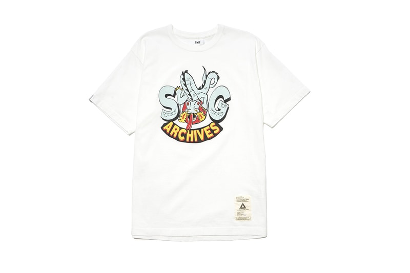 NEIGHBORHOOD New SVG Archives Line T-Shirts Dragon Bad Vibes
