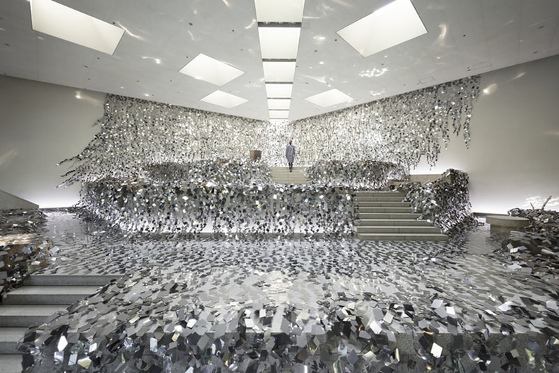 Nendo Japan Creates An Ivy of Mirrors at Sogetsu