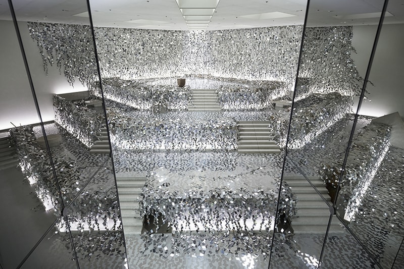 Nendo Japan Creates An Ivy of Mirrors at Sogetsu