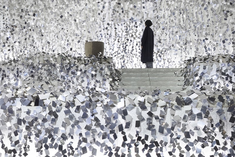 Nendo Japan Creates An Ivy of Mirrors at Sogetsu