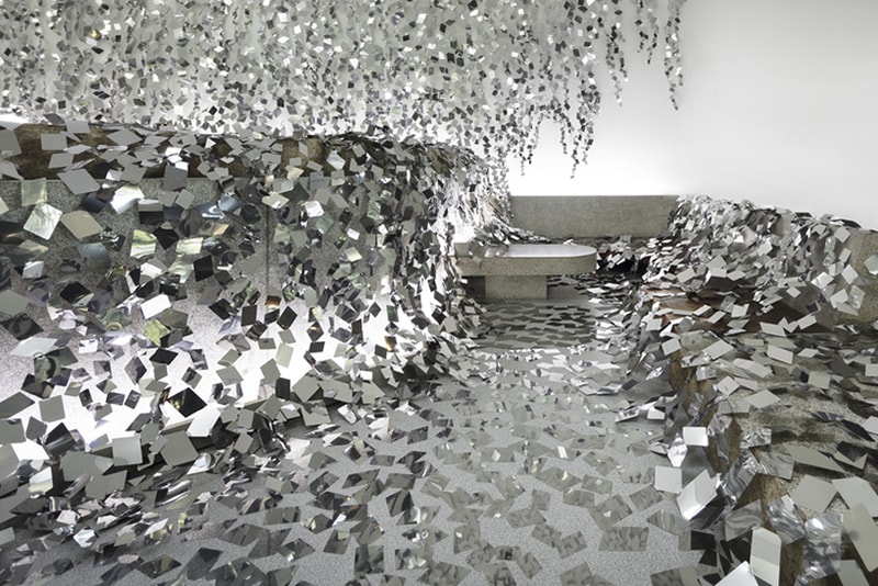 Nendo Japan Creates An Ivy of Mirrors at Sogetsu