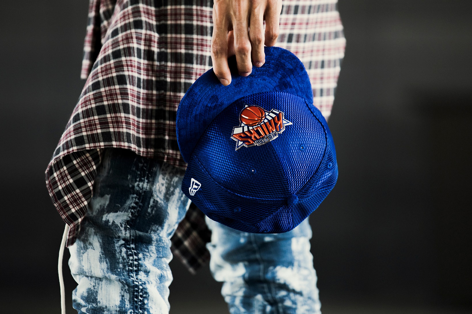 New Era x NBA Official On-Court Draft Series Collection blue New York Knicks Hat