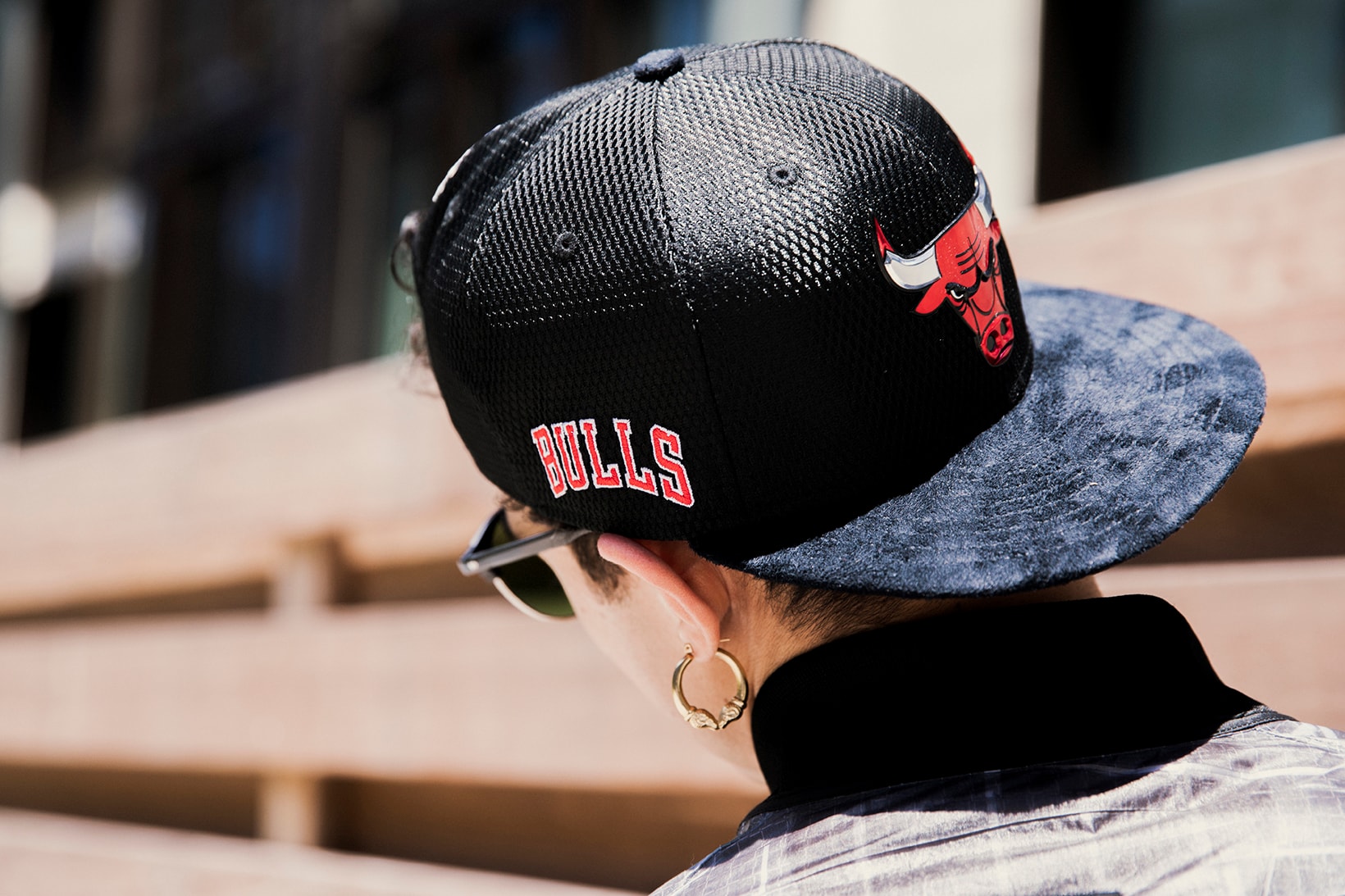 New Era x NBA Official On-Court Draft Series Collection Black Chicago Bulls Hat