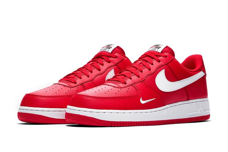 Nike Air Force 1 Low Mini Swoosh University Red Colorway Set