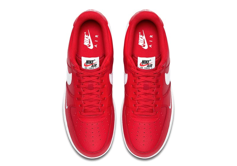 Nike Air Force 1 Low Mini Swoosh University Red Colorway Set