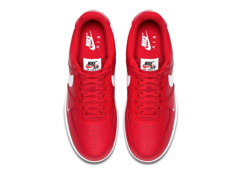 Nike Air Force 1 Low Mini Swoosh University Red Colorway Set