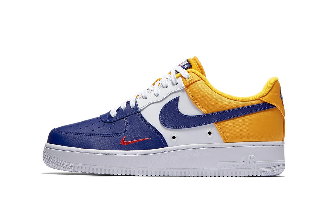yellow and blue air force