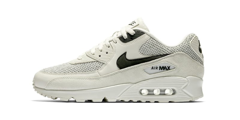 nike air max 90 white black light bone
