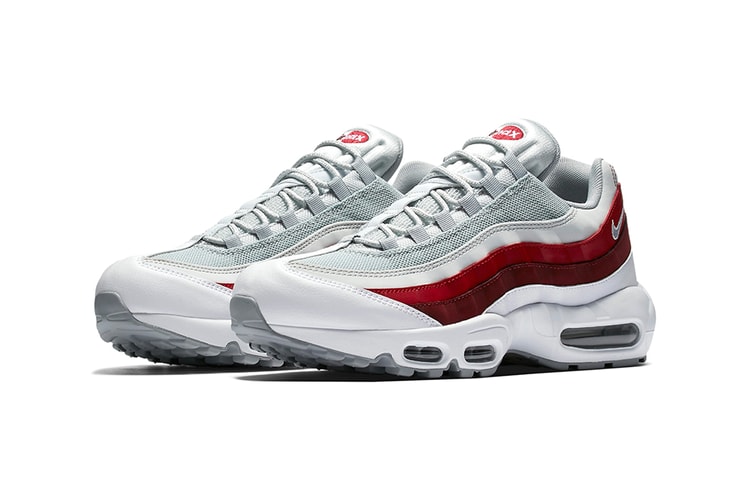 Nike Unveils a Blazing Air Max 95 In "Wolf Grey/Team Red"