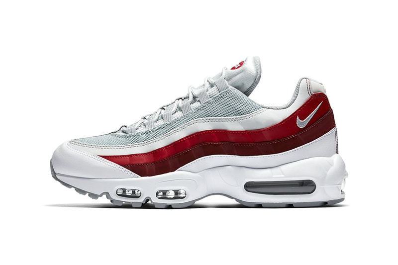 Nike Air Max 95 "Wolf Grey/Team Red"