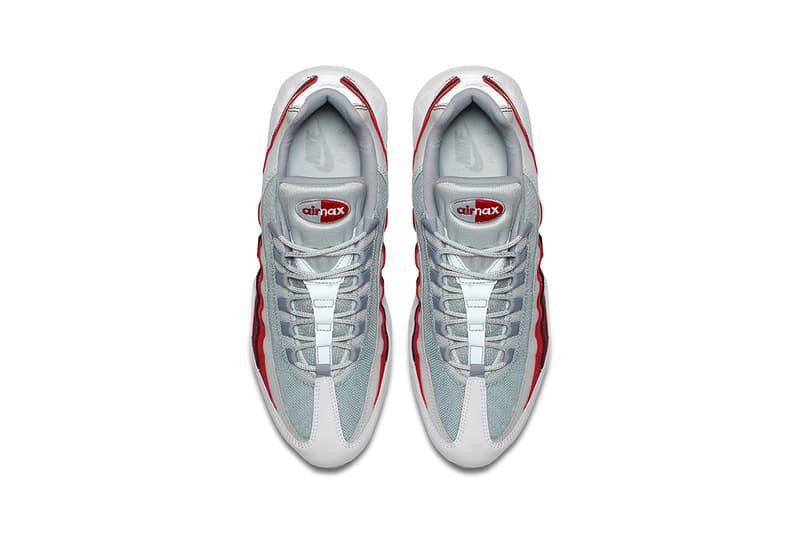 Nike Air Max 95 "Wolf Grey/Team Red"