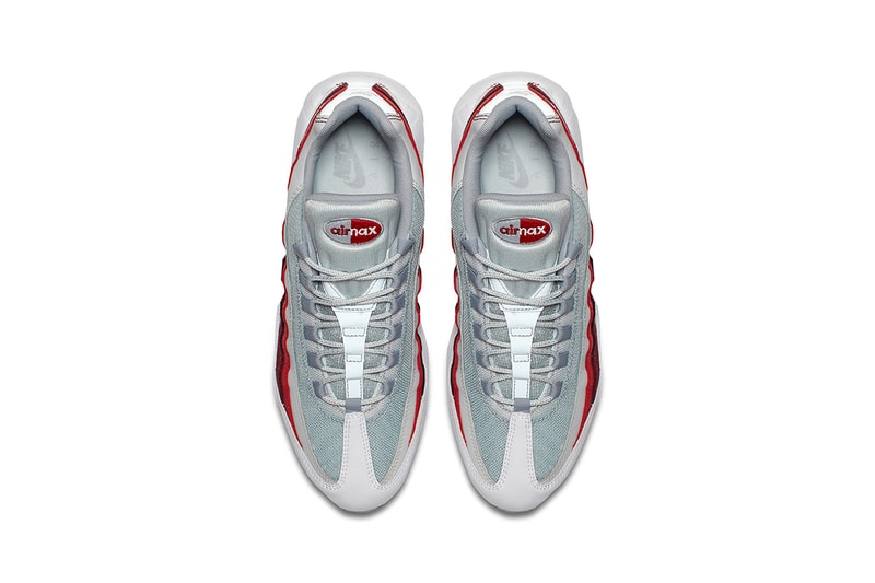 Nike Air Max 95 "Wolf Grey/Team Red"