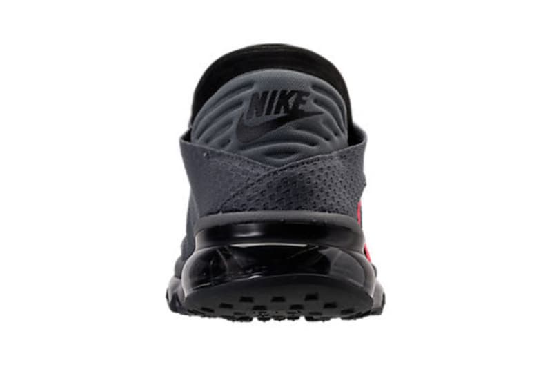 Nike Air Max Flair Cool Grey Solar Red Colorway