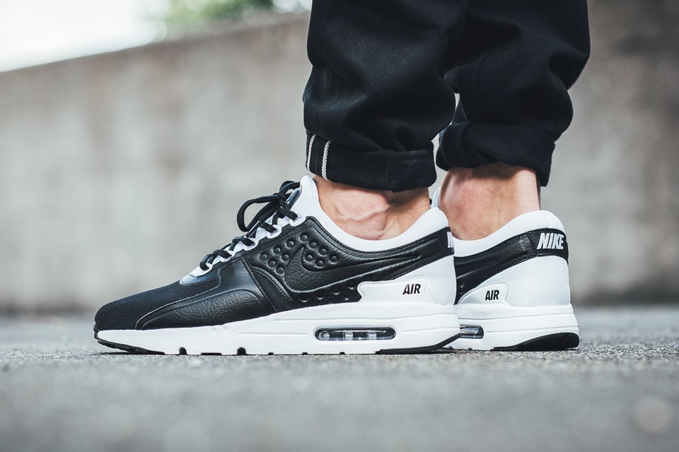 Nike air max zero black on feet Clearance