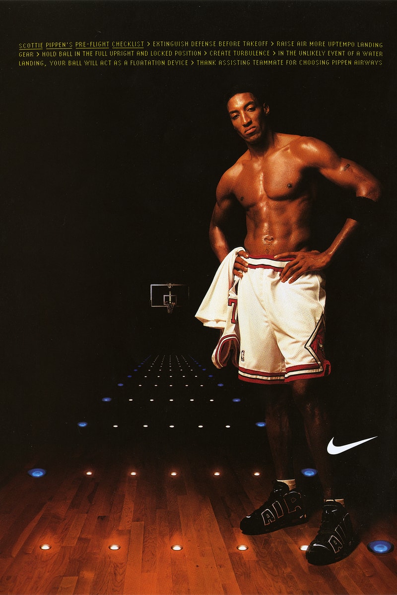 Scottie Pippen Nike Air More Uptempo Interview