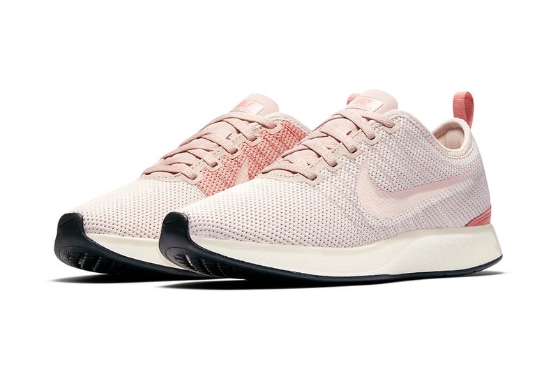 Nike Dualtone Racer Gorge Green Dusty Pink Flyknit Racer