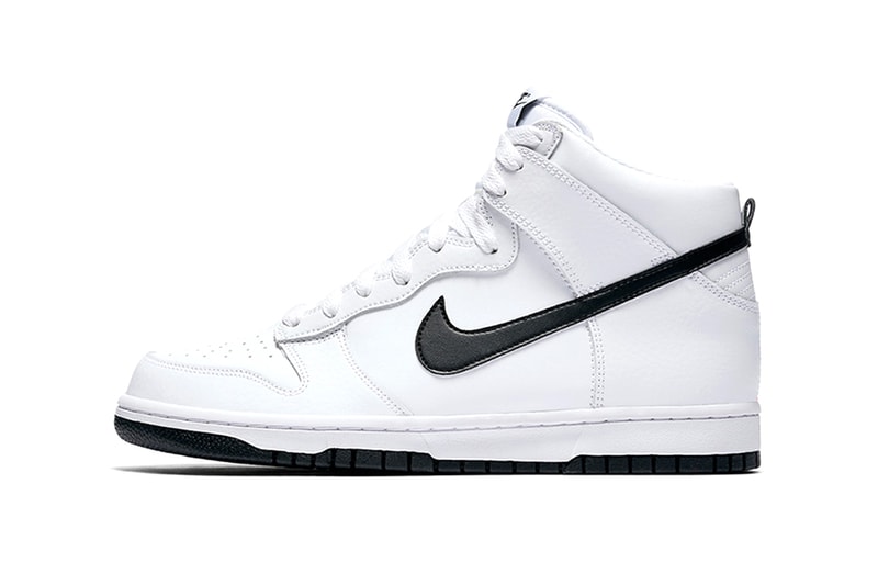 Nike Dunk High Red Black White