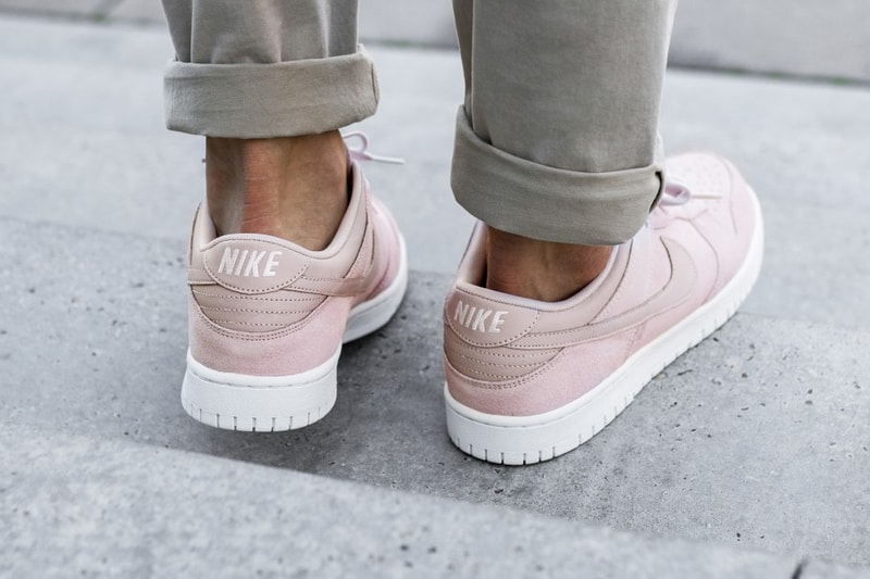 Nike Dunk Low "Silt Red" Pink Suede Colorway