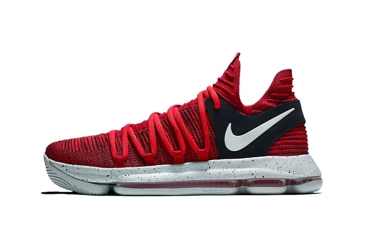 Nike's KD 10 Explores Different Shades With New "University Red" Colorway