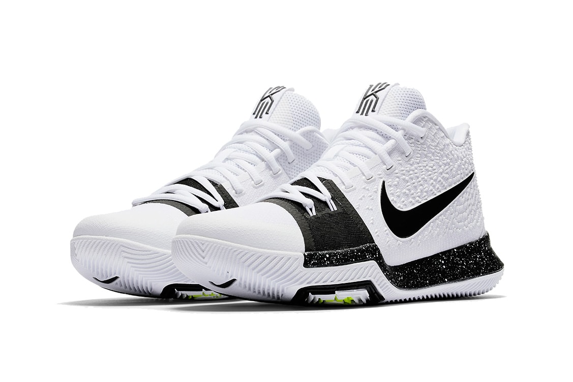 Nike Kyrie 3 Cookies and Cream White Black Volt