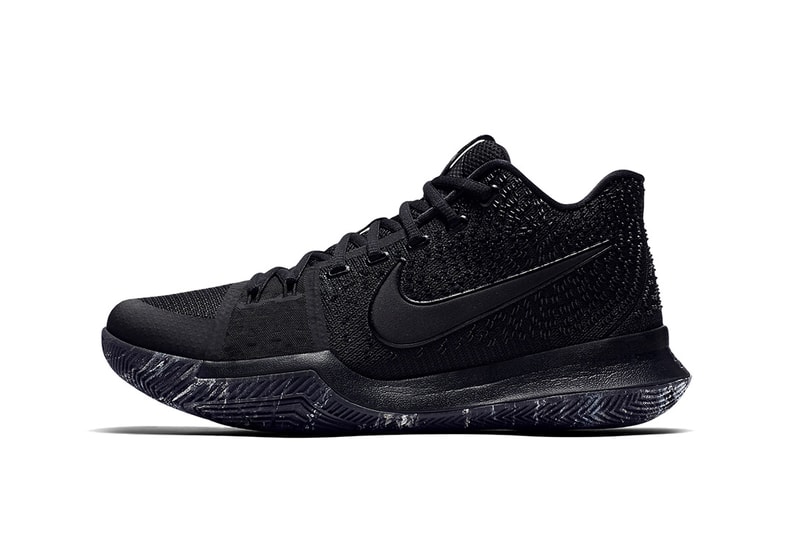 Nike Kyrie 3 Triple Black Marble