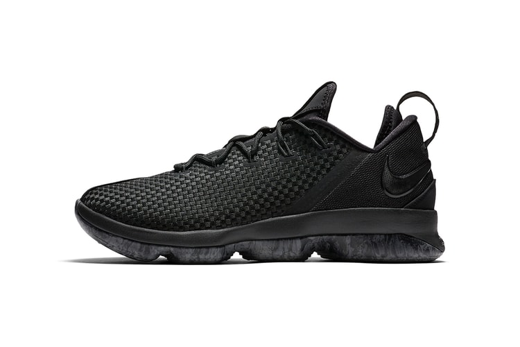 The Nike LeBron 14 Low Debuts in "Triple Black"