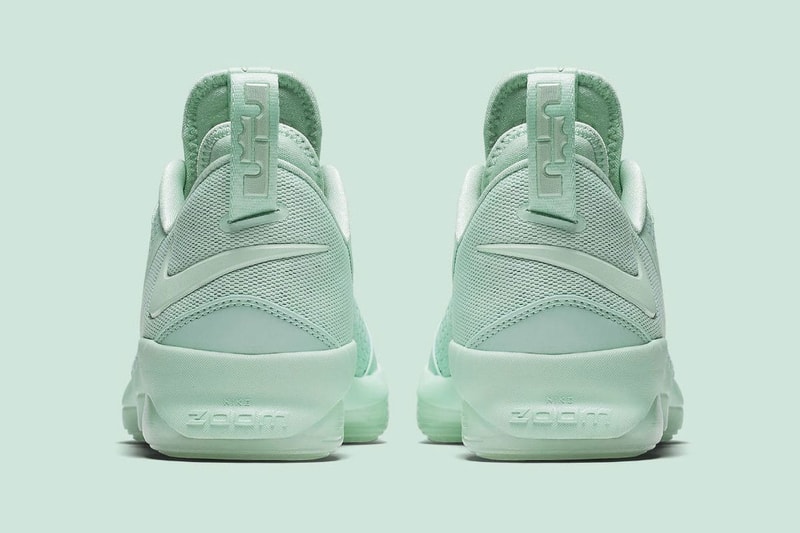 Nike LeBron 14 Low Mint Green Pastel Pink Colorway