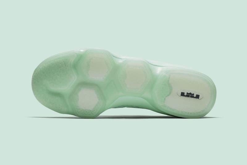 Nike LeBron 14 Low Mint Green Pastel Pink Colorway