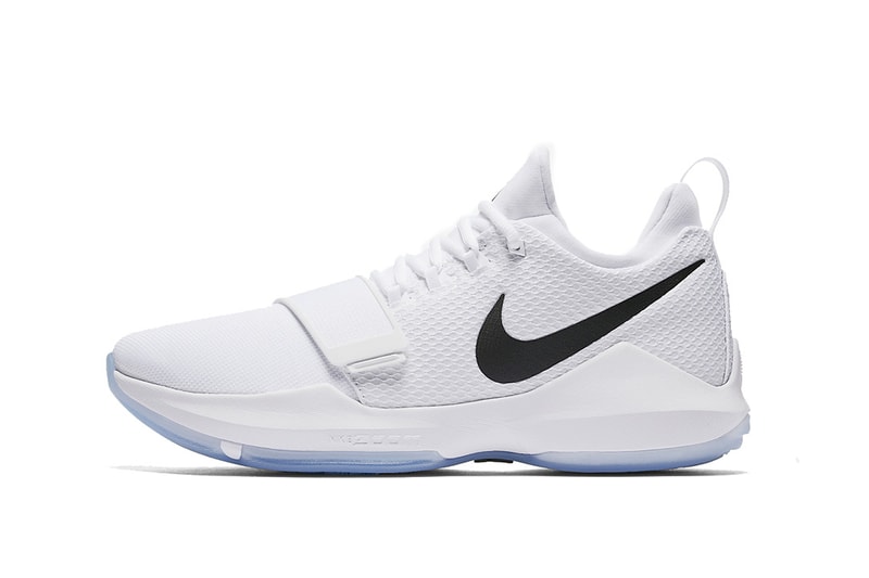 Nike PG1 white black ice blue Paul George Nike Basketball NBA