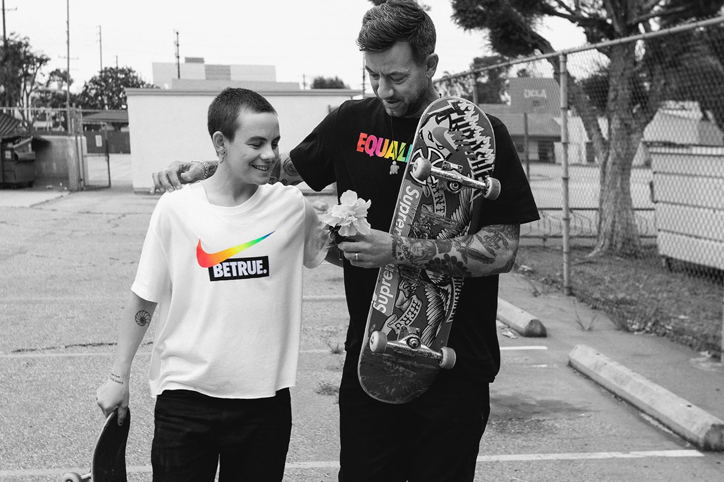 Brian Anderson Interview Lacey Baker Nike SB 2017 EQUALITY BETRUE skateboarding flower