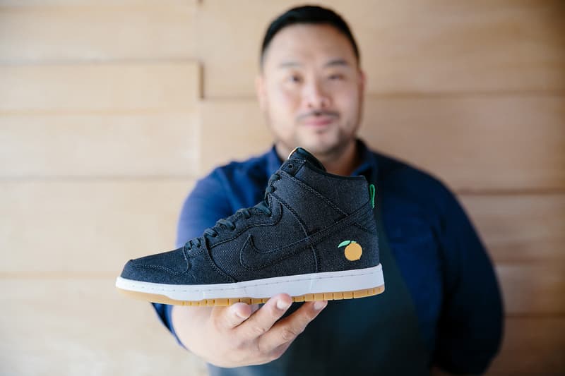 Nike SB Dunk High Momofuku David Chang Lucky Peach
