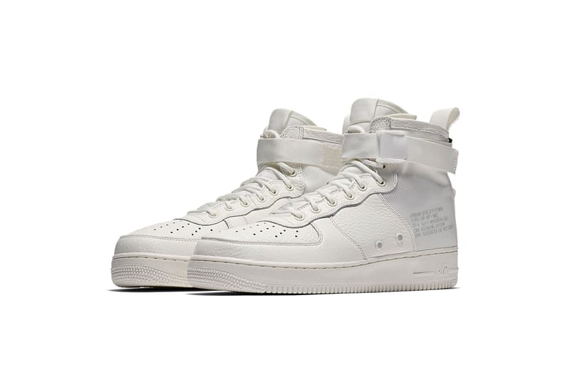 nike sf af1 mid white