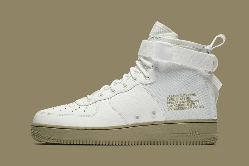 Nike SF Air Force 1 Mid Neutral Olive Colorway