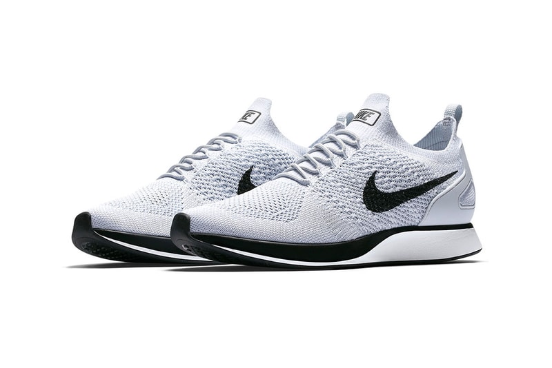 Nike Air Zoom Mariah Flyknit Racer Pure Platinum Black White