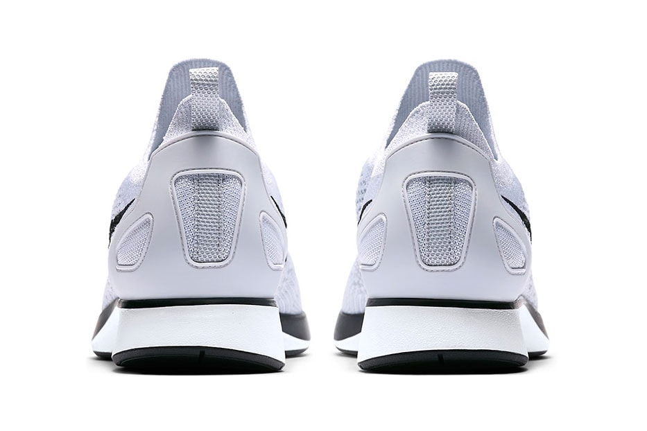 Nike Air Zoom Mariah Flyknit Racer Pure Platinum Black White