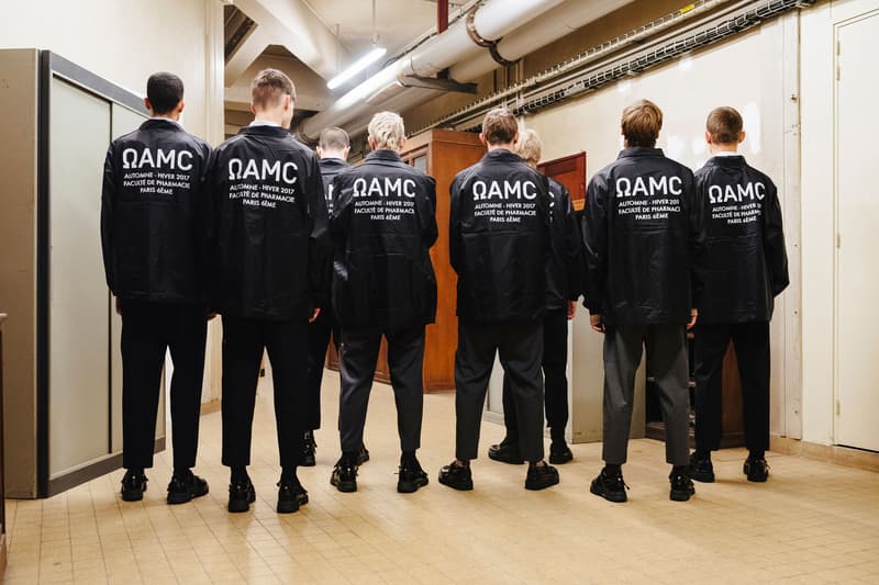 OAMC Nylon "Staff" Jacket 2017 Fall/Winter Crewneck Limited Edition
