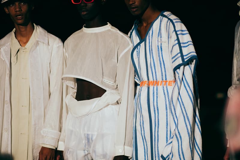 OFF-WHITE Spring/Summer 2018 Backstage at Pitti