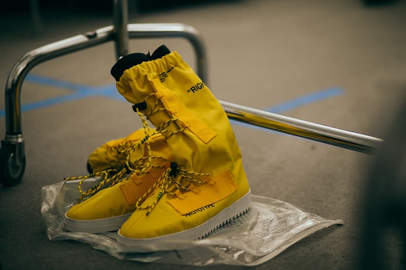 OFF-WHITE Spring/Summer 2018 Backstage at Pitti