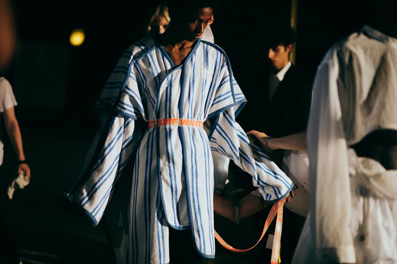 OFF-WHITE Spring/Summer 2018 Backstage at Pitti