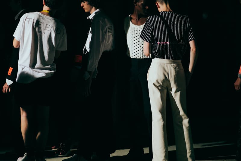 OFF-WHITE Spring/Summer 2018 Backstage at Pitti