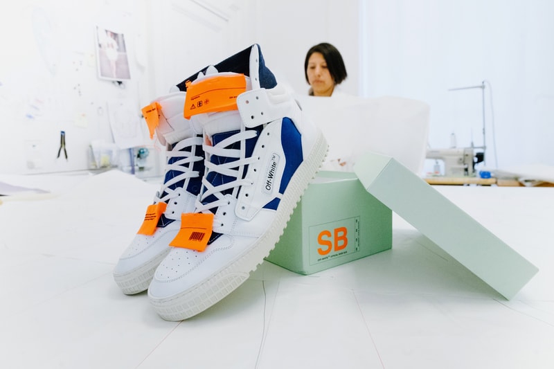 Virgil Abloh OFF WHITE High 3.0 Sneaker Available Now